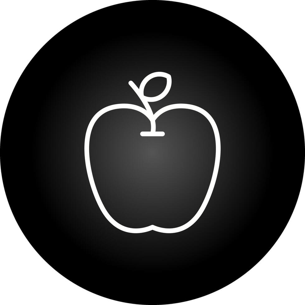 Apple-Vektor-Symbol vektor