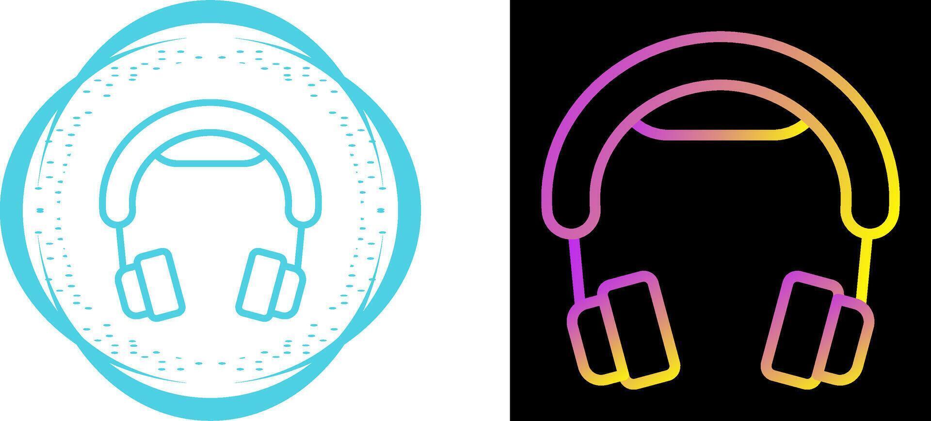 Headset-Vektor-Symbol vektor