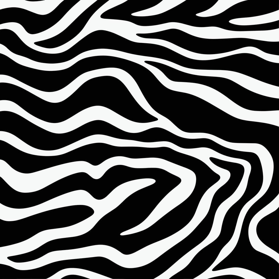 svart och vit zebra rand upprepa mönster bakgrund sömlös mönster, i de stil av minimalistisk bakgrunder vektor