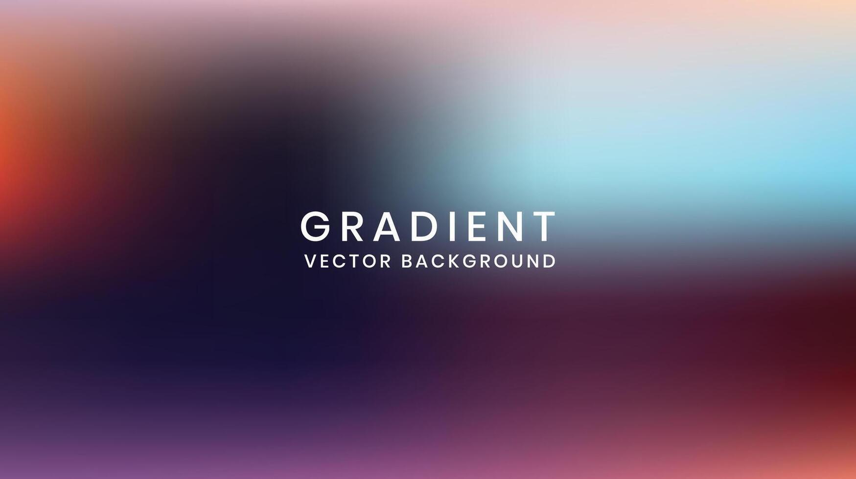 abstrakt Gradient Vektor Hintergrund beschwingt Farben