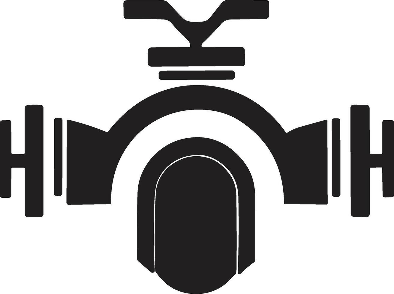 säkerhet kamera logotyp i modern minimal vektor