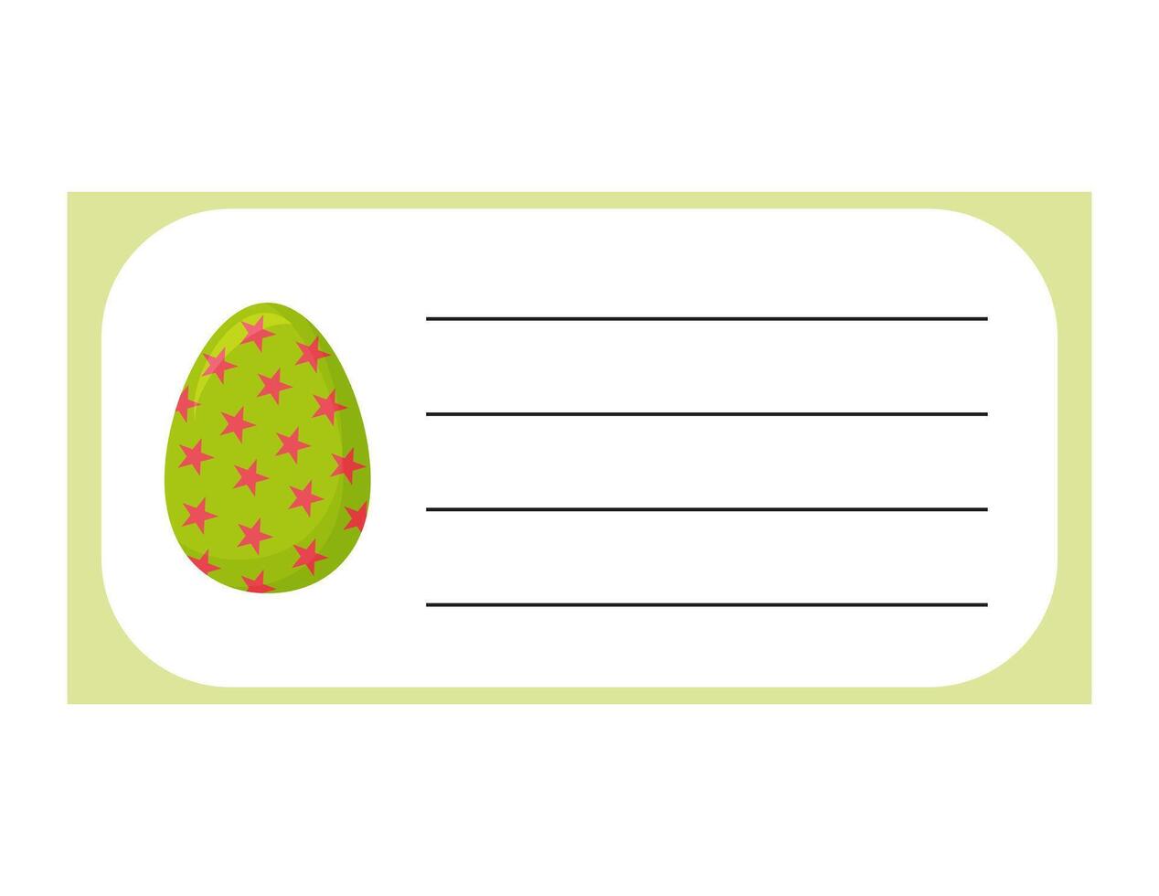 uppsättning design för de sidor av de barns varje vecka och dagligen planerare. en söt påsk ägg, och en checklista layout för de dagbok och anteckningsbok. vektor