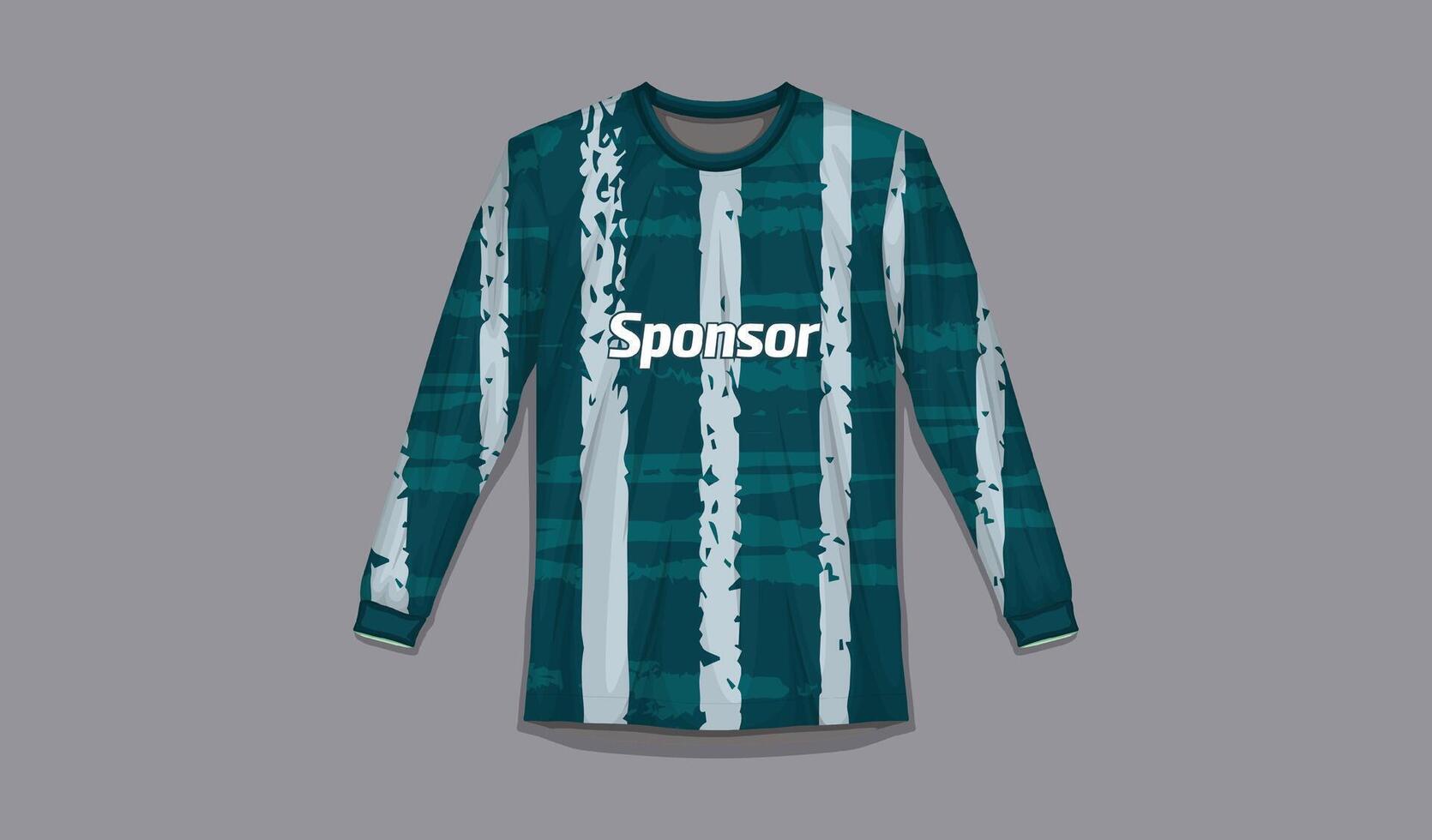 sporter skjorta design redo till skriva ut fotboll skjorta för sublimering vektor