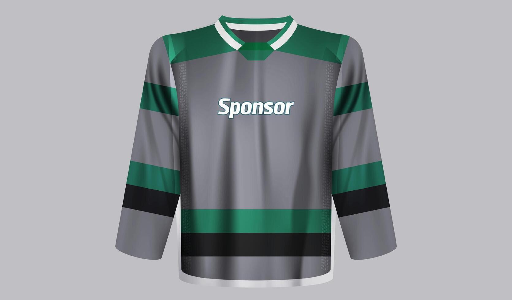 Eis Eishockey Jersey Uniform Vektor, Eishockey Jersey Design vektor