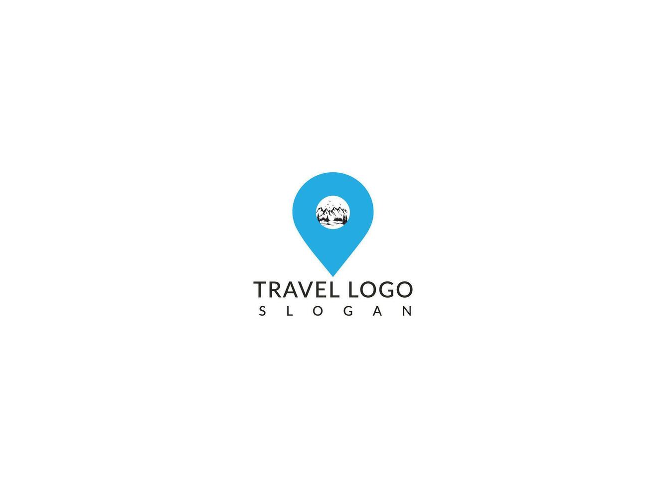 Vektor Logo Design Vorlagen zum Karte Punkt mit Fluggesellschaften, Flugzeug Eintrittskarten, Reise Agenturen - - Flugzeuge und Embleme