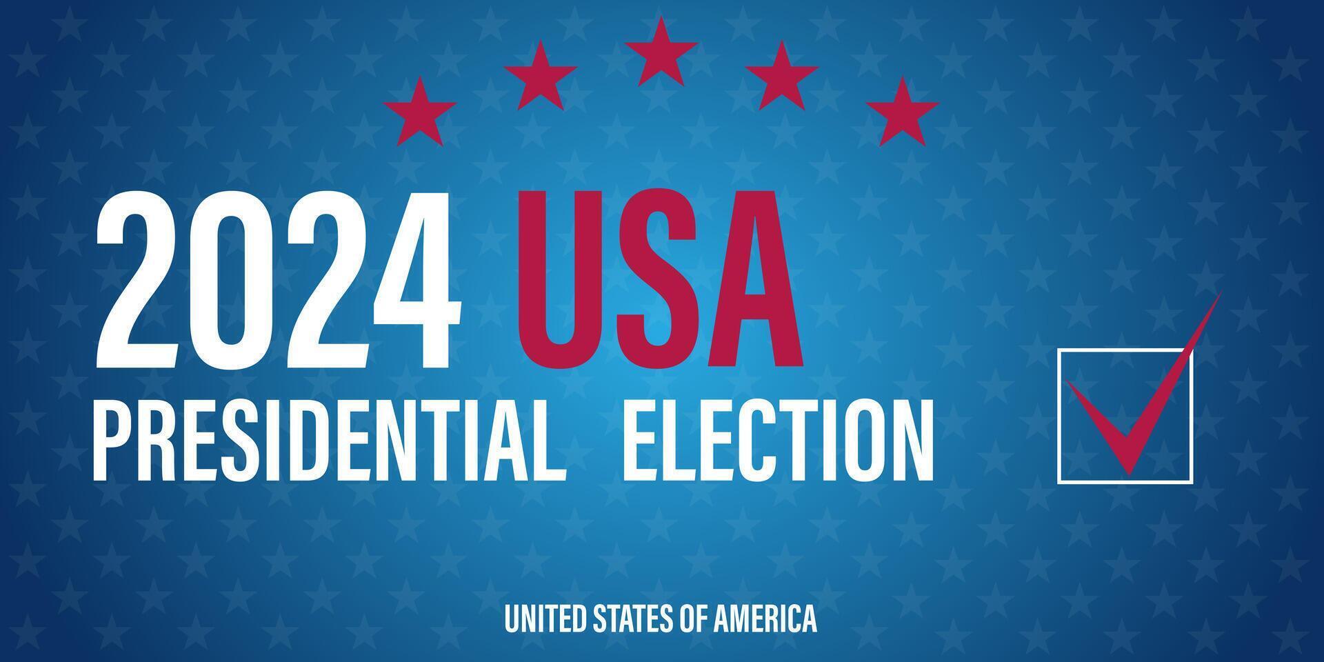 president- val i USA rösta baner eller knapp val röstning affisch vektor