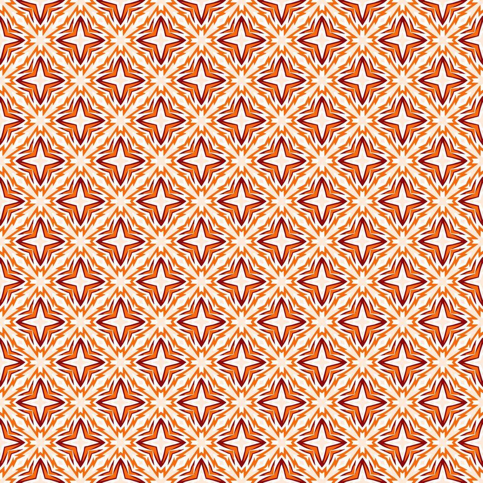 mehrfarbiges nahtloses abstraktes Muster. Hintergrund und Hintergrund. mehrfarbig. farbenfrohes ornamentales Design. farbige Mosaikornamente. Vektorgrafik. vektor