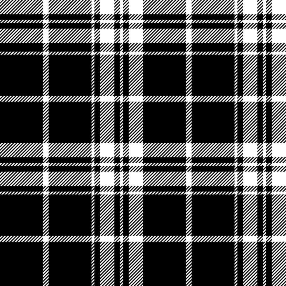 skön pläd tartan svart grå mönster. detta är en sömlös upprepa pläd vektor. design för dekorativa, tapeter, skjortor, kläder, klänningar, dukar, filtar, inslagning, textil, batik, tyg, textur vektor