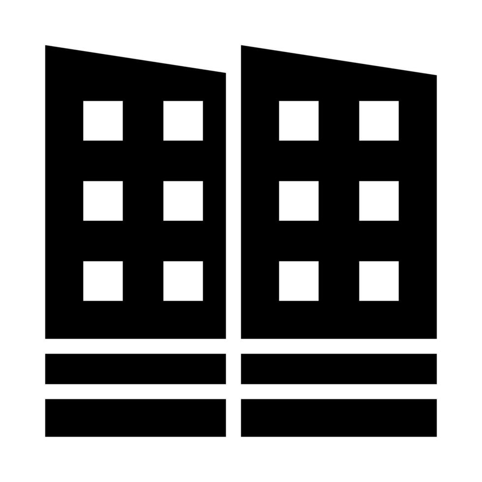 Wohnung Konstruktion Gliederung Symbole vektor