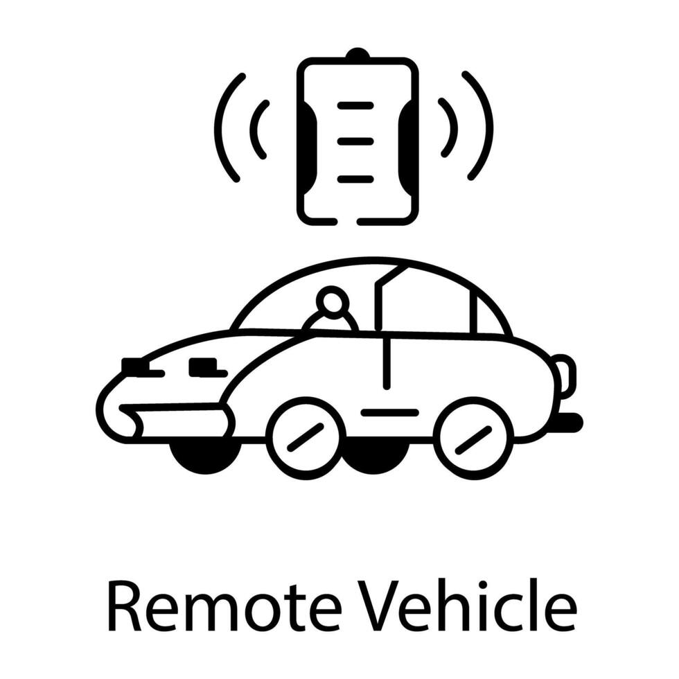 iot Stadt linear Symbol vektor