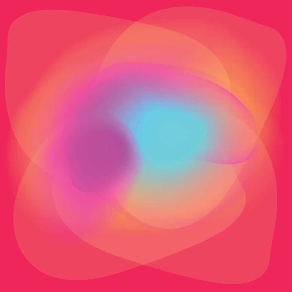 abstrakt färgrik vätska modern geometrisk mall med blandning former. vektor bakgrund