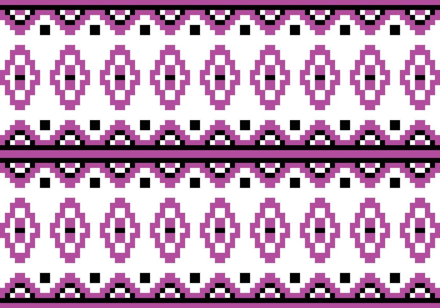 Zier Textur mit Blume Silhouetten nahtlos Pixel Base Muster Hintergrund Vektor