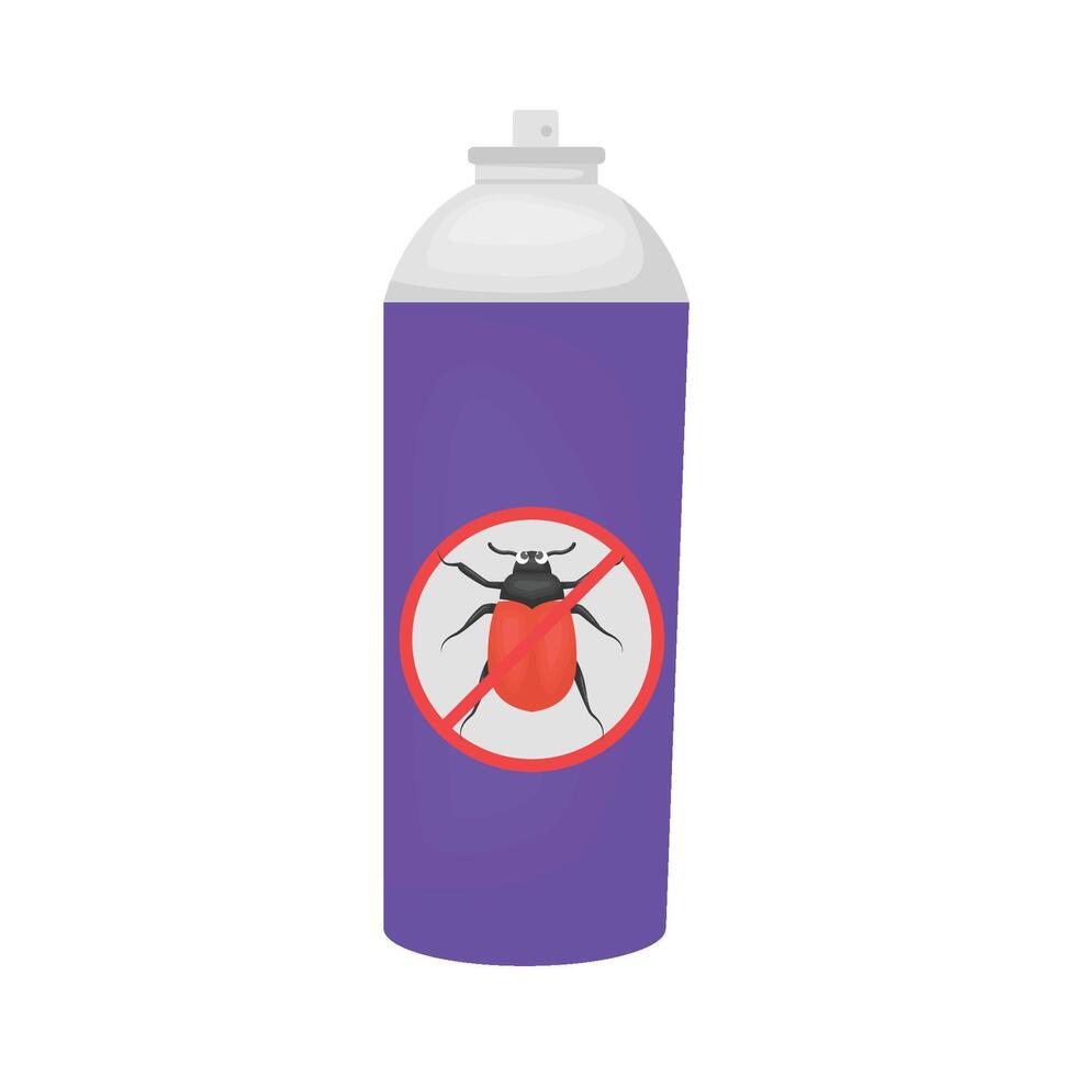 illustration av insekt spray vektor