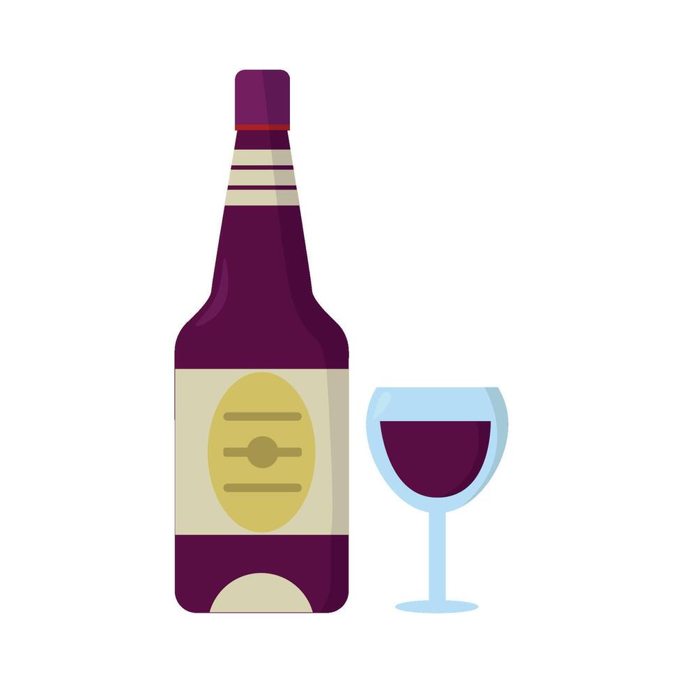 illustration av alkohol dryck vektor