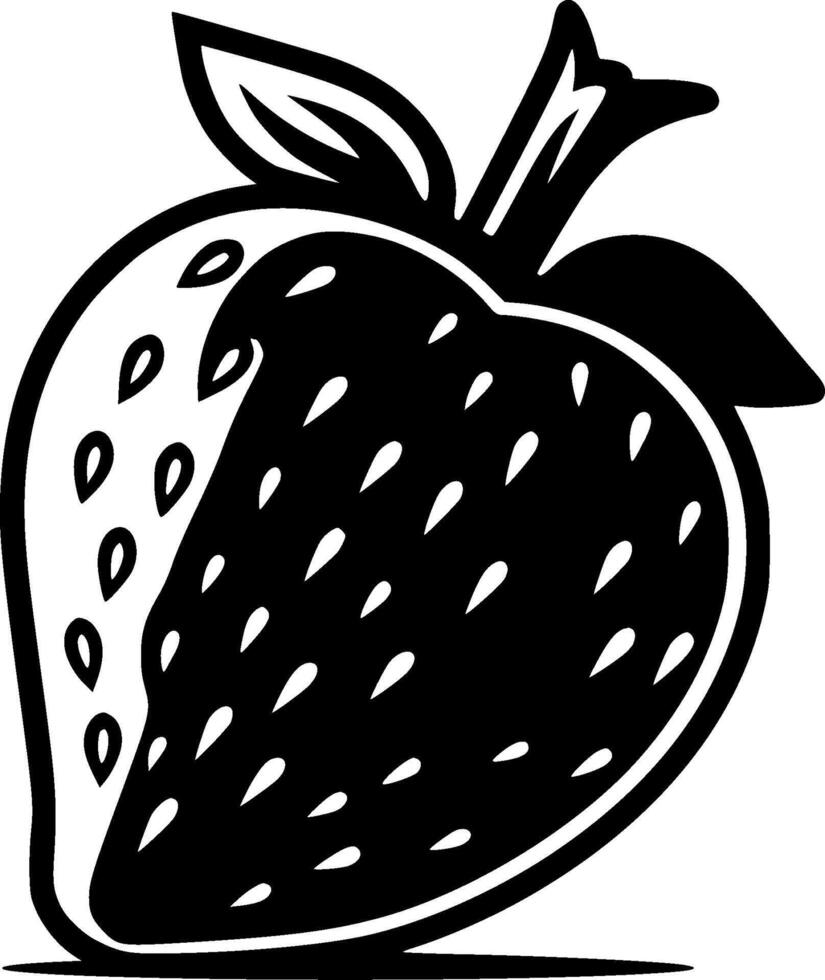 jordgubb - hög kvalitet vektor logotyp - vektor illustration idealisk för t-shirt grafisk