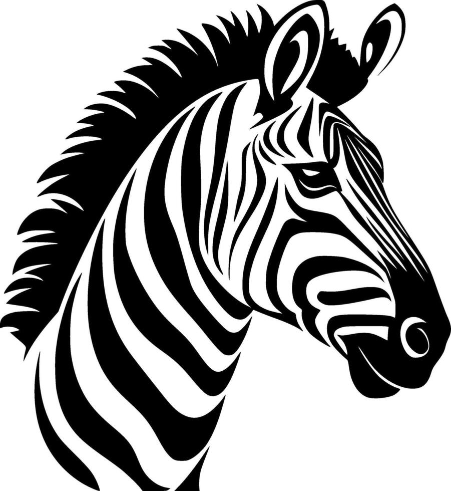 zebra - hög kvalitet vektor logotyp - vektor illustration idealisk för t-shirt grafisk