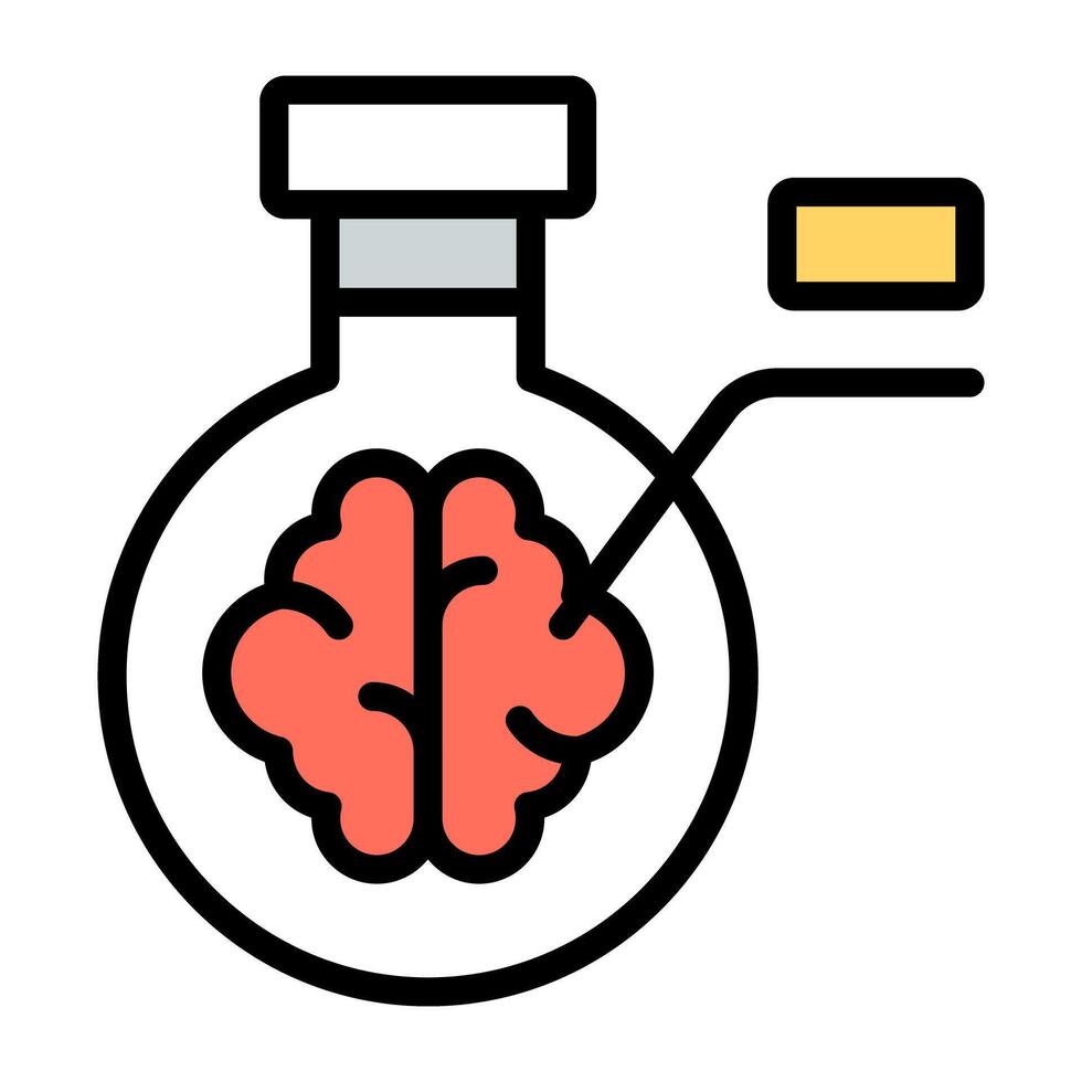 trendig vektordesign av kemiska experiment vektor