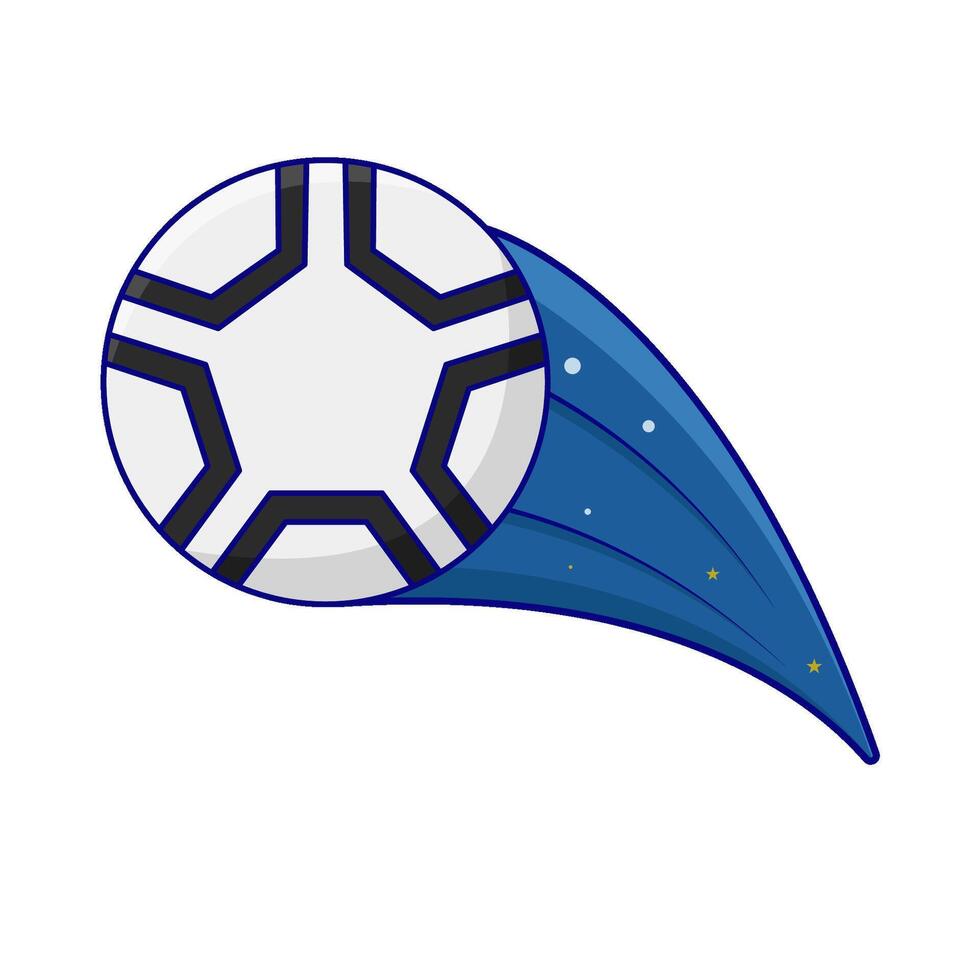 illustration av fotboll boll vektor