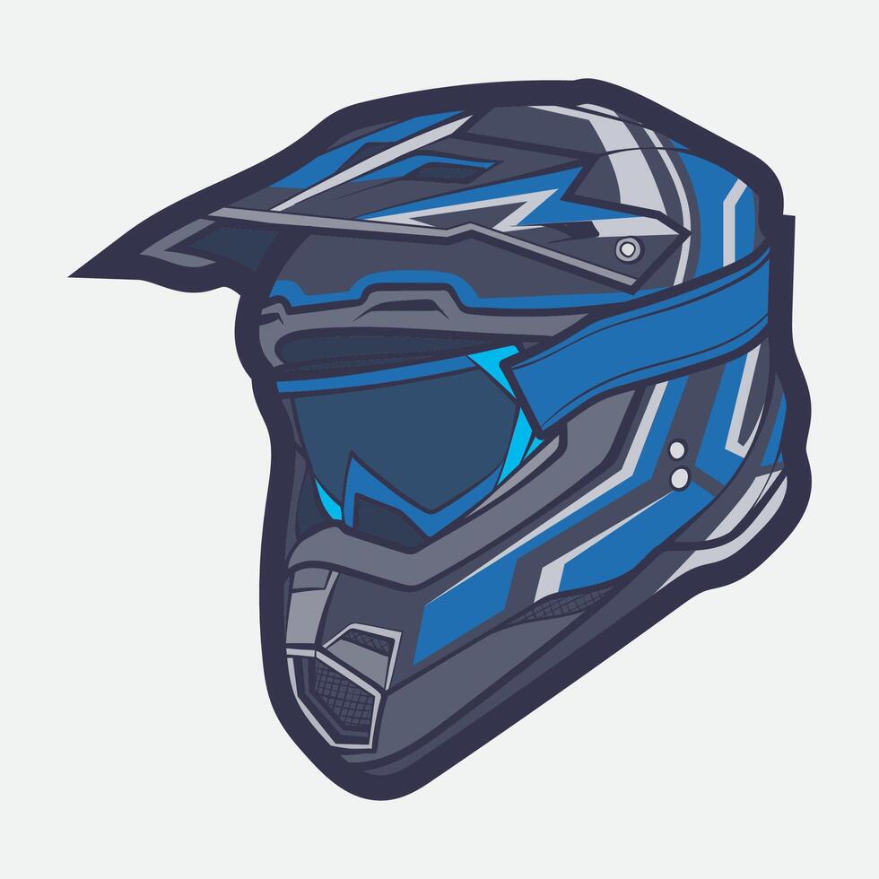 Helm Motorrad Karikatur Vektor Symbol, Karikatur Vektor Symbol Konzept eben Design. zeichnen Karikatur Vektor Symbol Illustration Helm Motorrad im eben Stil. Symbol Karikatur Vektor Helm Motorrad Seite Aussicht