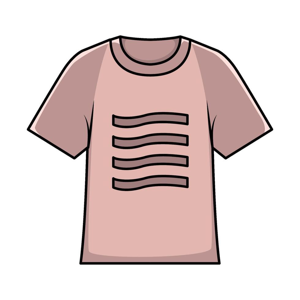 Illustration von Frauen T-Shirt vektor