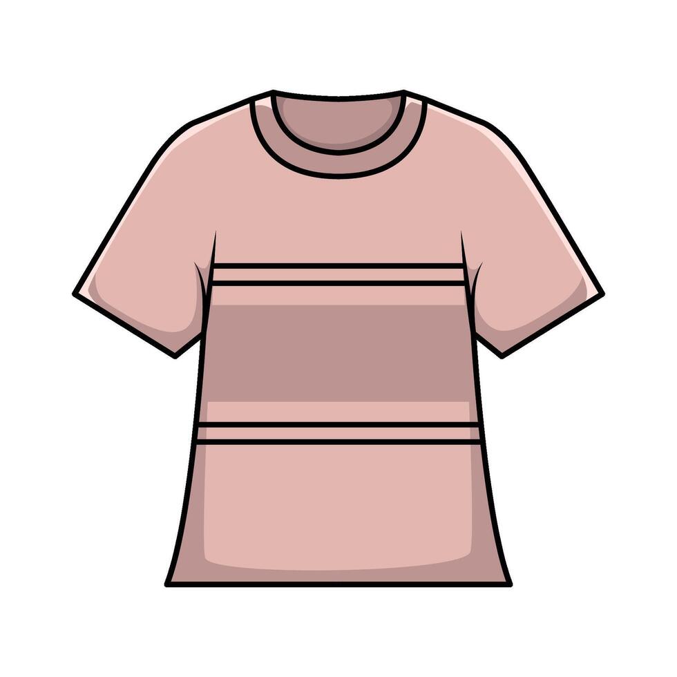 illustration av kvinnor t-shirt vektor