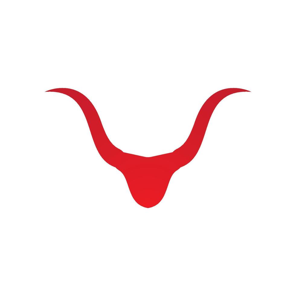 taurus logotyp ikon vektor