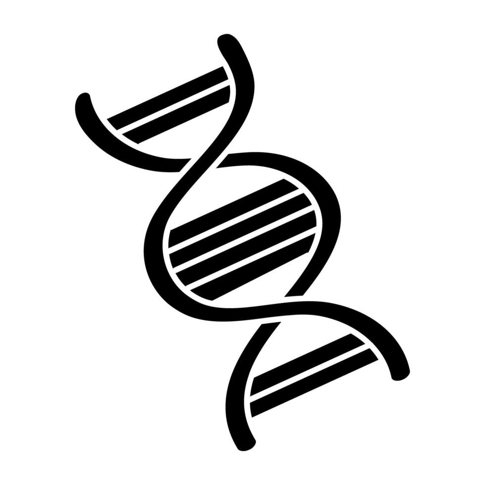 modern Design Symbol von DNA vektor