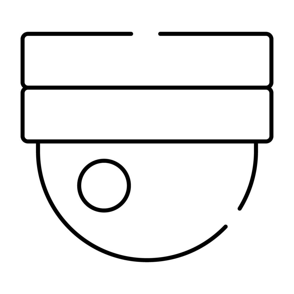 en unik design ikon av cCTV kamera vektor