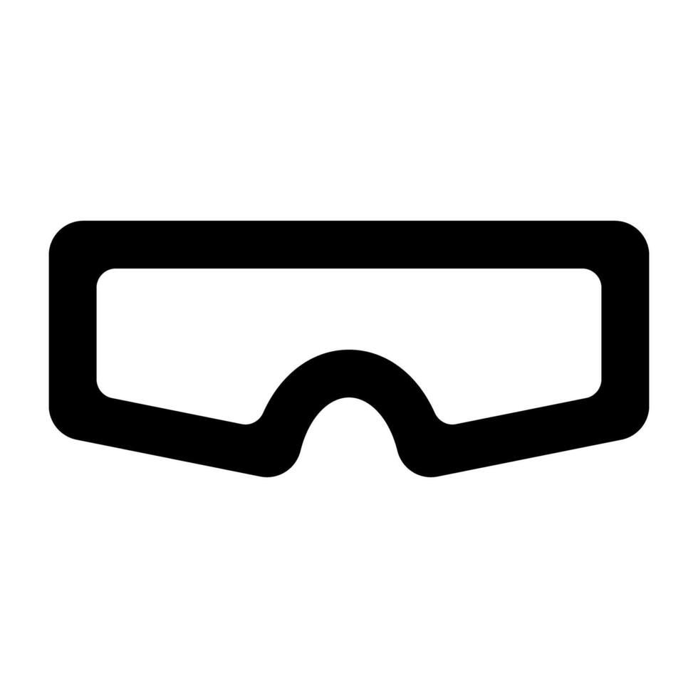 en trendig vektor design av glasögon