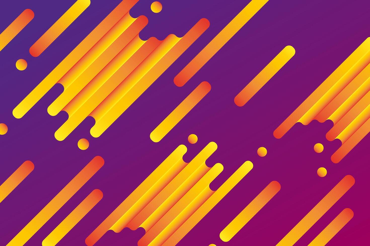 abstrakt Hintergrund von geometrisch Formen im Gradient. es Technologien und Programmierung. Vektor Netz Seite Banner Vorlage Design