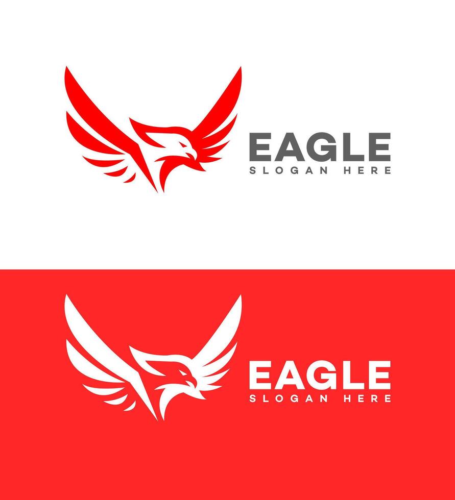 Adler Logo Symbol Marke Identität Zeichen Symbol Vorlage vektor