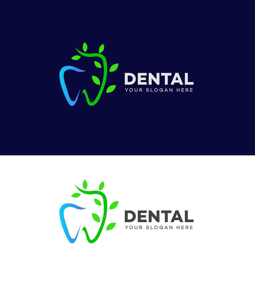 dental logotyp ikon varumärke identitet tecken symbol mall vektor