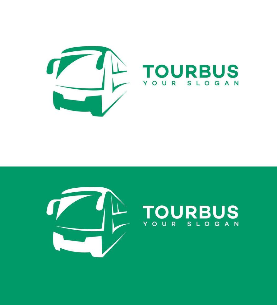 Turné buss logotyp ikon varumärke identitet tecken symbol vektor