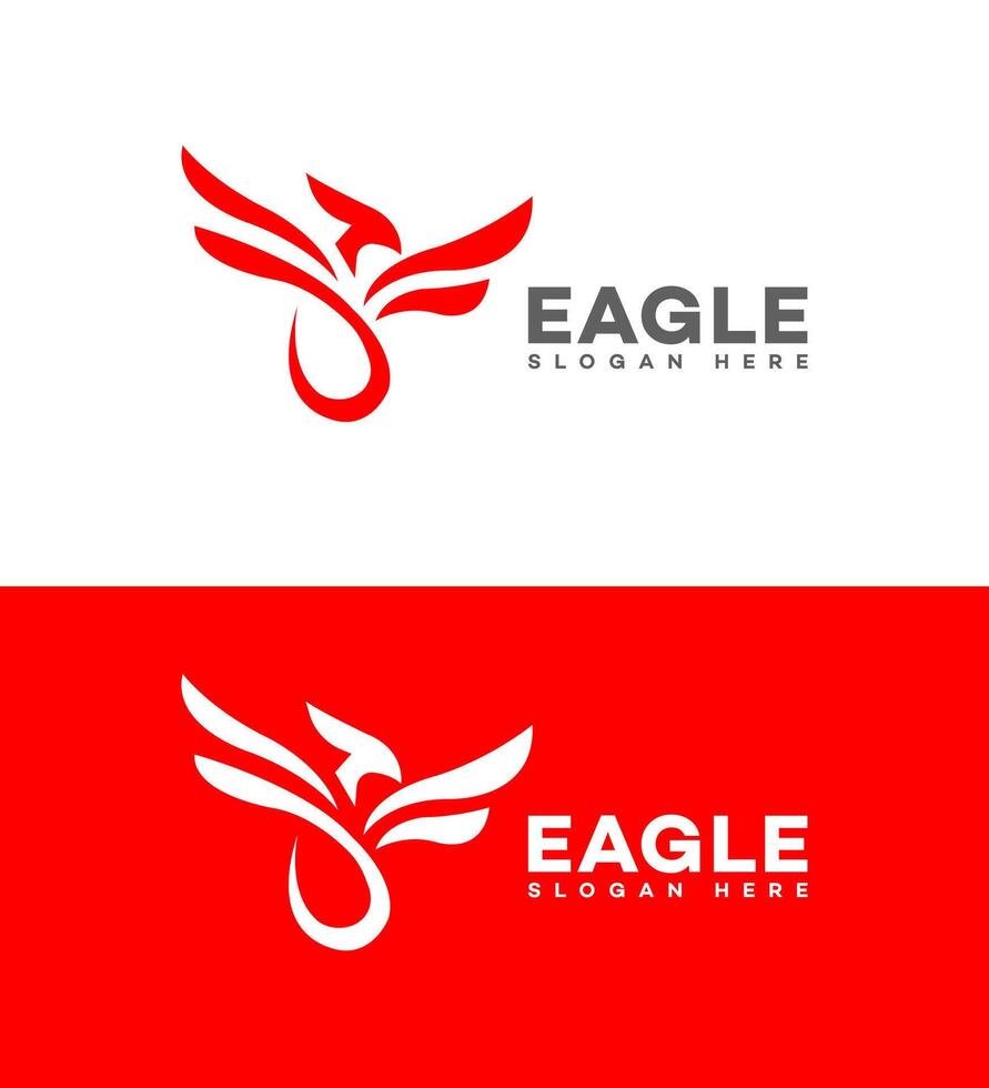 Adler Logo Symbol Marke Identität Zeichen Symbol Vorlage vektor