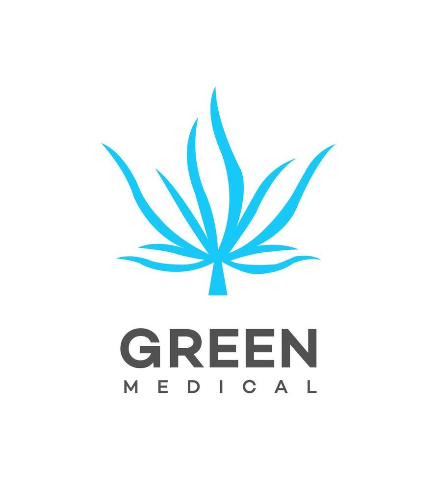 Grün medizinisch Logo Symbol Marke Identität Zeichen Symbol Vorlage vektor