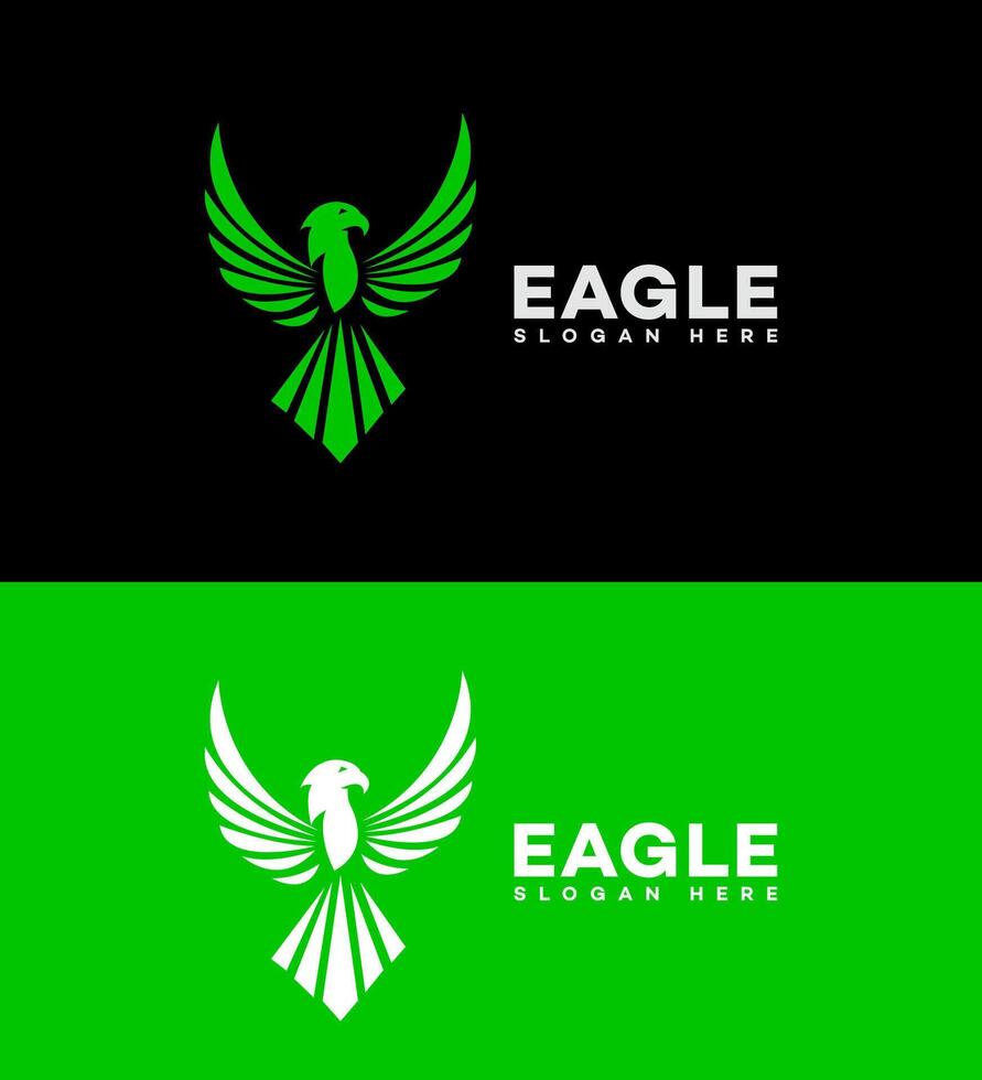 Adler Logo Symbol Marke Identität Zeichen Symbol Vorlage vektor