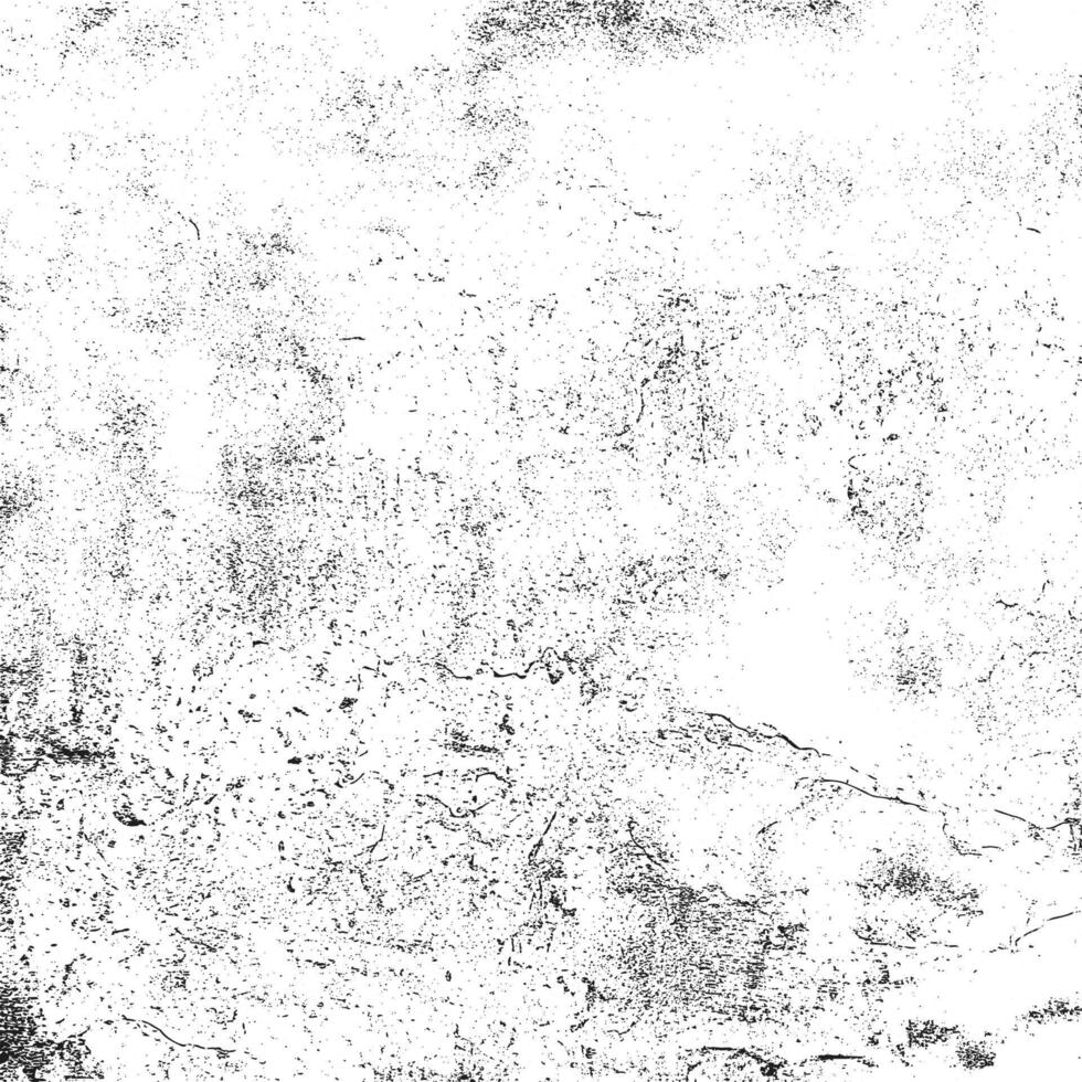 betrübt Overlay Textur von geknackt Beton, Stein oder Asphalt. Grunge Hintergrund. abstrakt Halbton Vektor Illustration