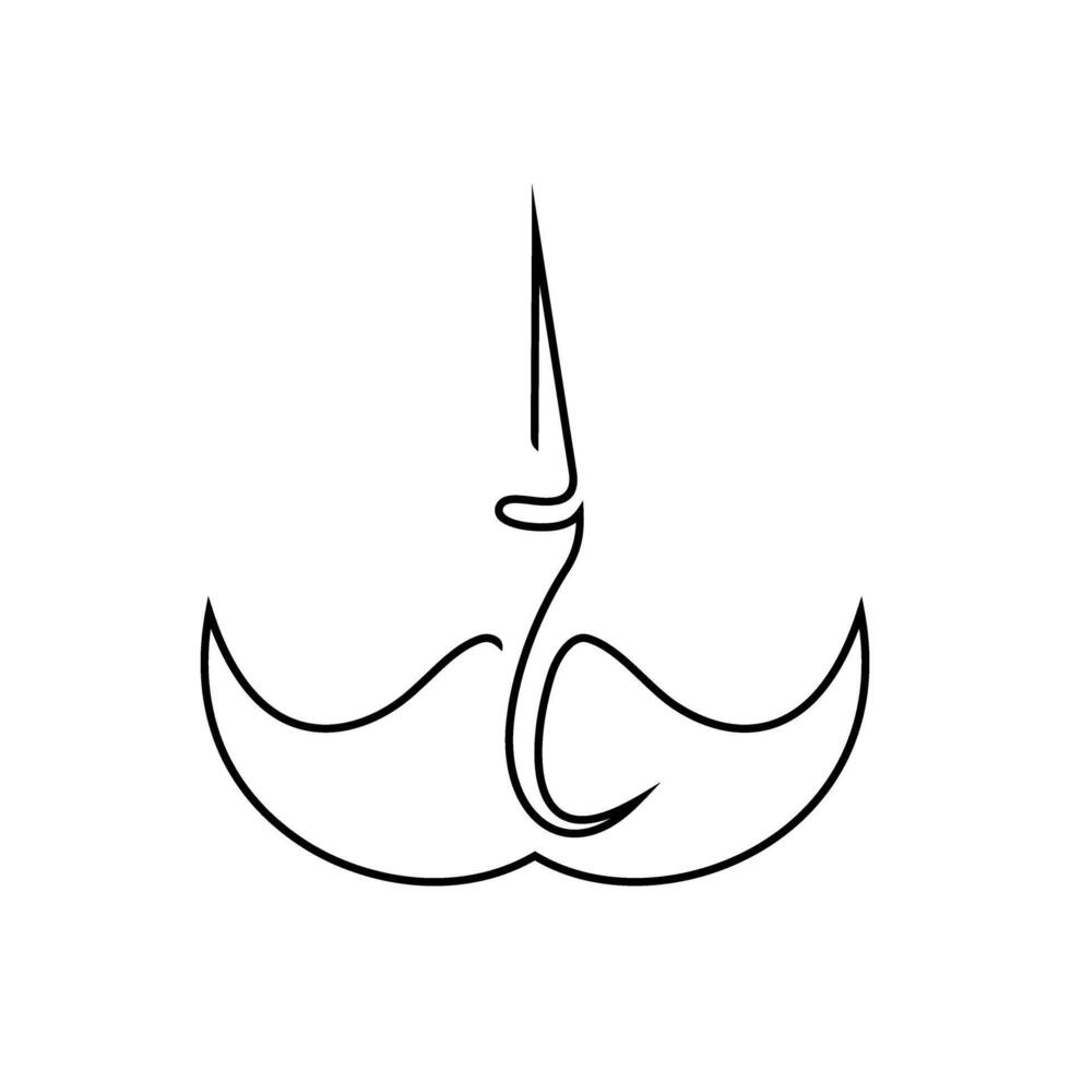 Storch-Logo-Design vektor