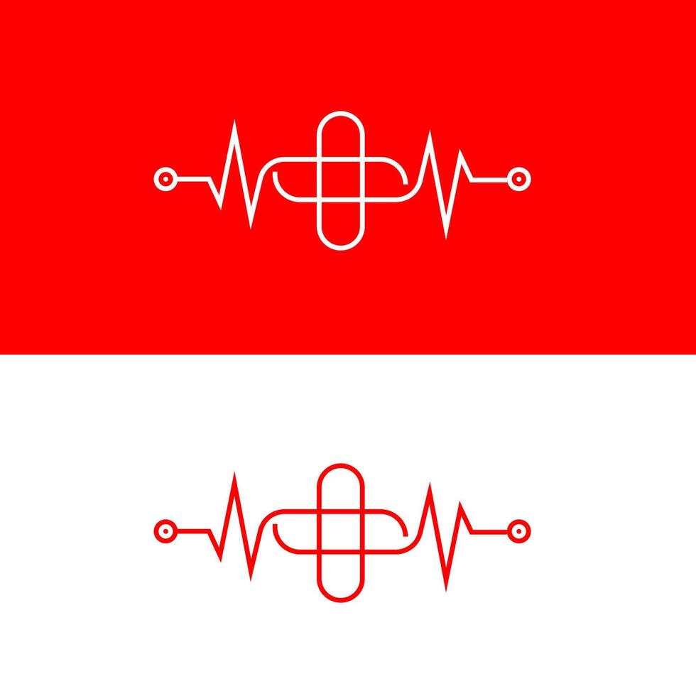 medizinisch Bildung Logo Symbol Marke Identität Zeichen Symbol Vorlage vektor