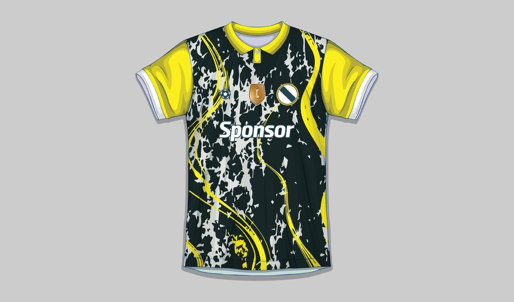 Vektor Sport Hemd Design bereit zu drucken - - Fußball Hemd zum Sublimation