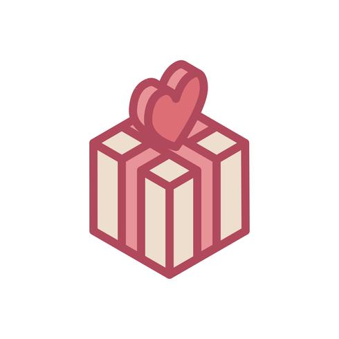 Illustration av valentins ikoner vektor