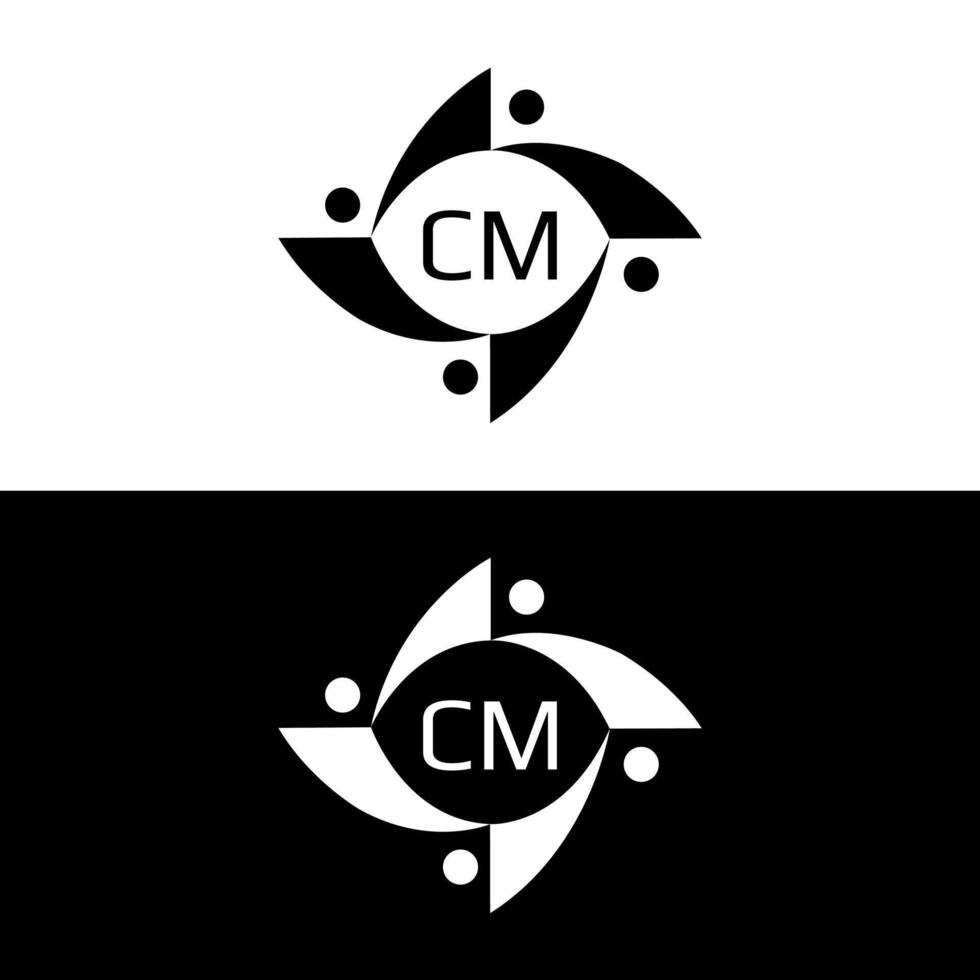 cm Logo. c m Design. Weiß cm Brief. cm, c m Brief Logo Design. Initiale Brief cm verknüpft Kreis Großbuchstaben Monogramm Logo. c m Brief Logo Vektor Design. Profi Vektor