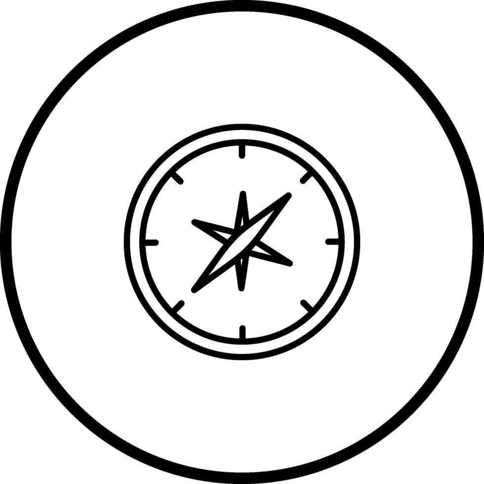 Kompass ii Vektor Symbol