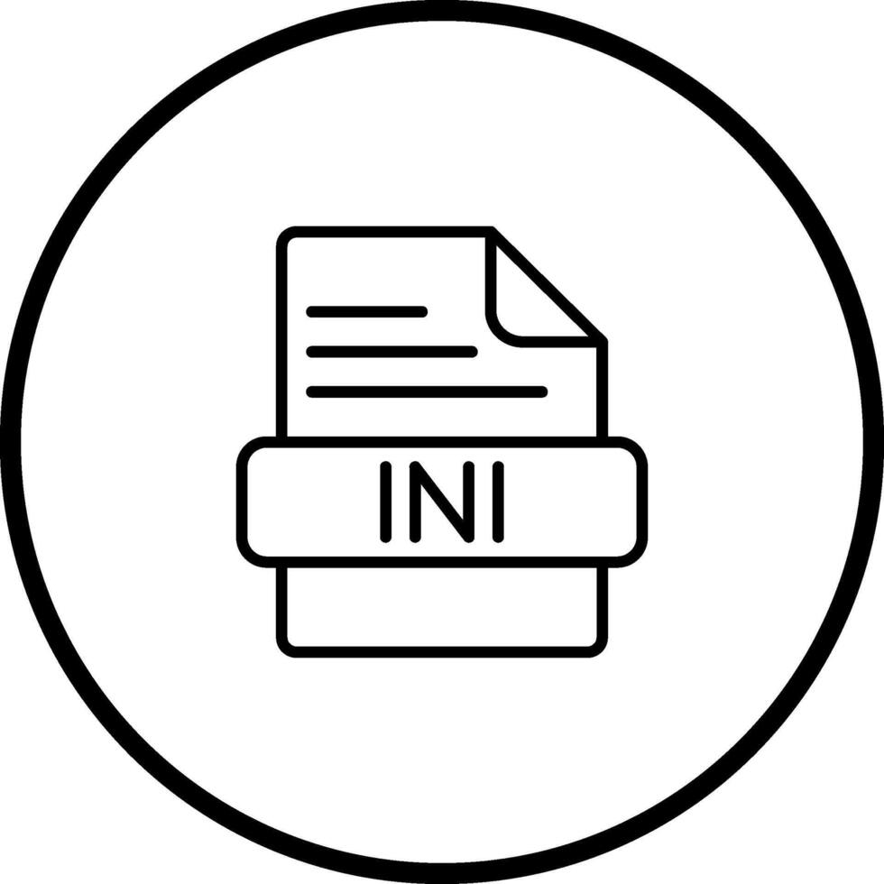 ini-Vektorsymbol vektor