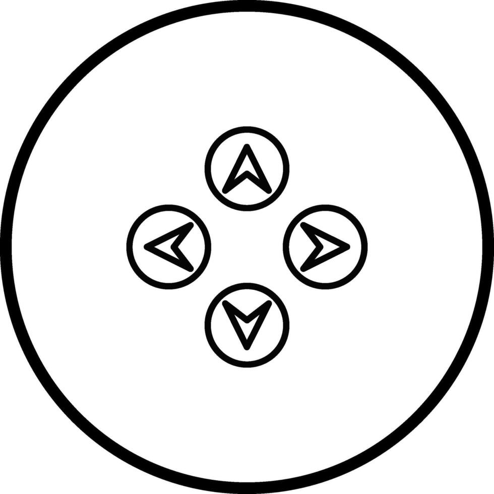 Vektorsymbol für Pfeilrichtungen vektor