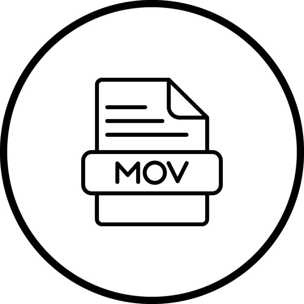 mov-Vektorsymbol vektor