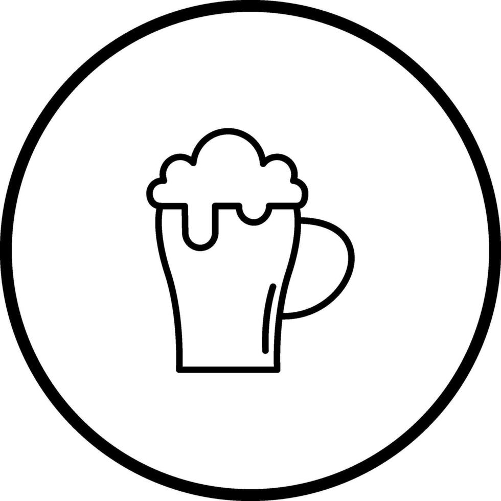 Bierkrug Vektor Ikone