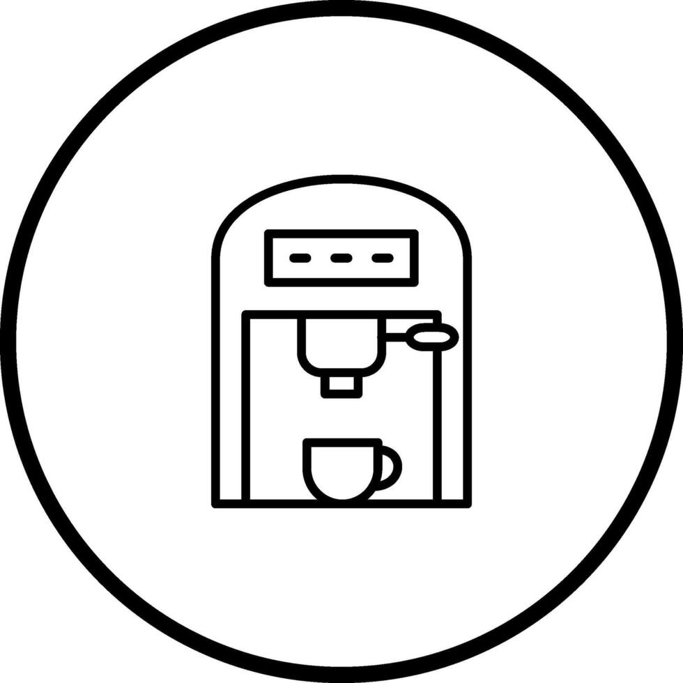 Kaffee Maschine ii Vektor Symbol