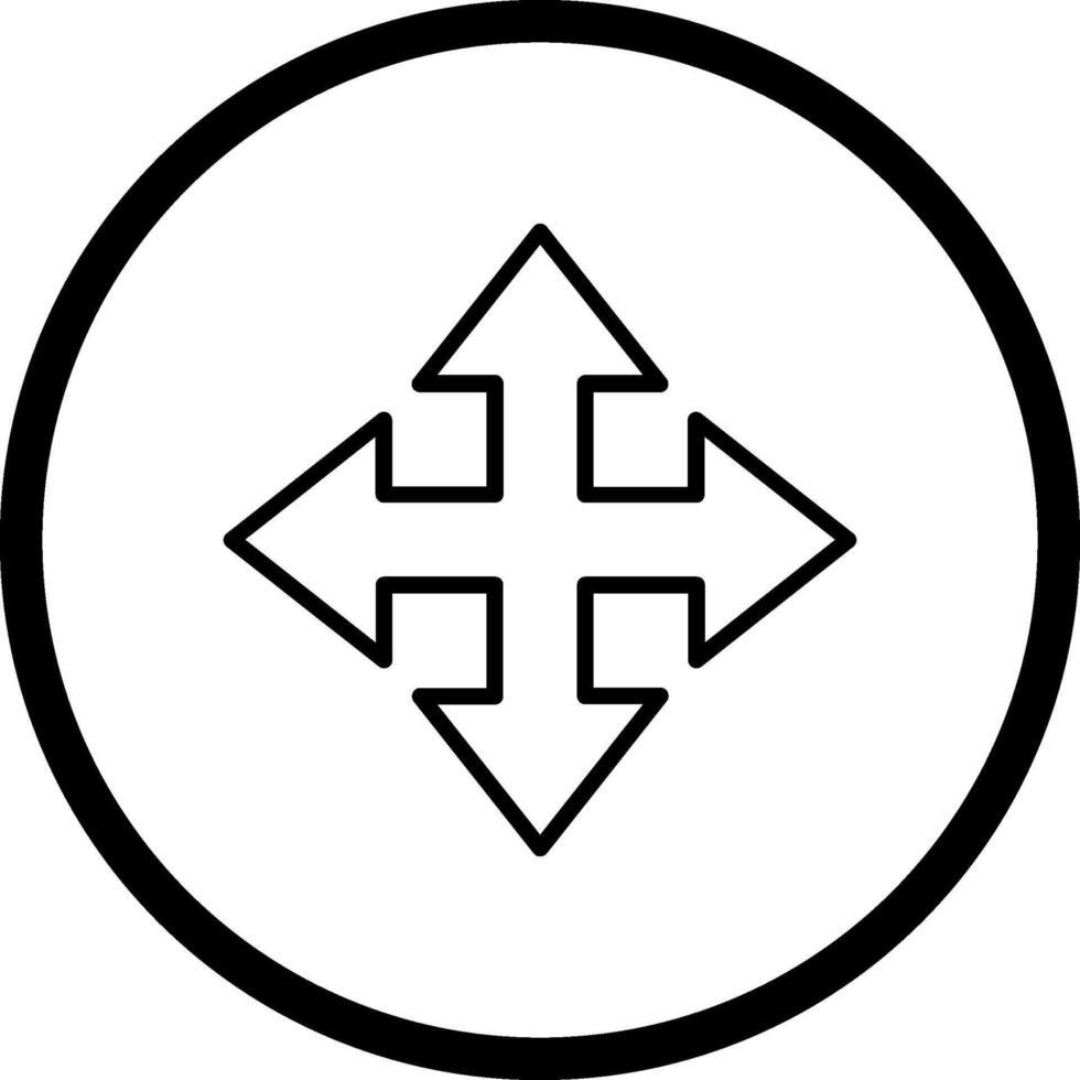 Bewegung Pfeil Vektor Symbol