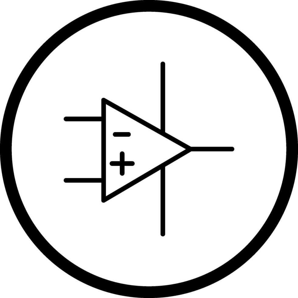 Verstärker Vektor Symbol